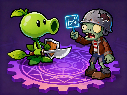 Plant Merge: Zombie War Cover